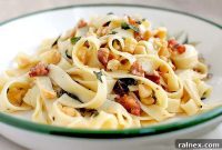 Golden Carbonara: Sweet Corn and Zesty Chiles
