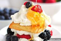 Zesty Citrus Tea Biscuits and Honey-Kissed Berry Shortcake