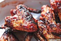Sticky Sweet Heat Grilled Wings
