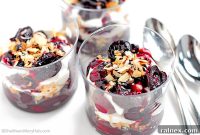 Delicious Roasted Cherry Parfaits