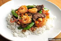 Sizzling Hibachi Garlic Steak and Shrimp