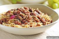 Italian Sausage and Mushroom Angel Hair with Aromatic Herbs