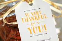 Free Printable Thanksgiving Gift Tags and Notecards