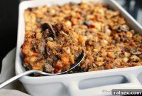 Savory Sausage and Mushroom Stuffing