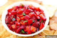 Fresh and Fast Strawberry Salsa