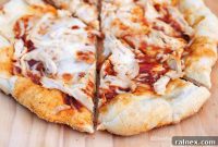 Homemade Smoky BBQ Chicken Pizza