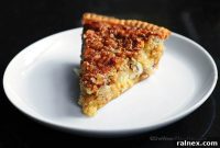 Creamy Almond Oatmeal Cheesecake Pie