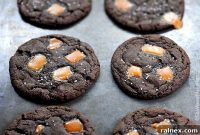 Decadent Dark Chocolate Salted Caramel Cookies