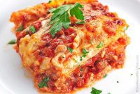 Flawless Homemade Lasagna