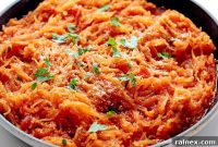 Easy Marinara Spaghetti Squash Dinner