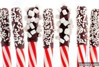 Peppermint Chocolate Wands