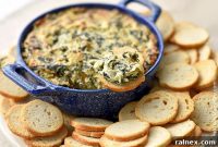 Irresistible Cheesy Spinach Artichoke Dip