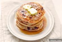 Fluffy Yogurt Blueberry Pancakes