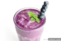 Velvet Blueberry Smoothie