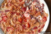 Caramelized Strawberries and Cream Delight