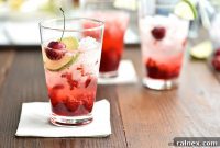 Bubbly Cherry Gin Bliss