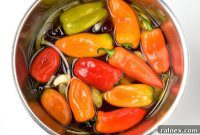 No Fuss Pickled Peppers