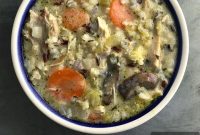 Comforting Creamy Chicken Wild Rice Soup