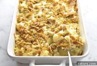 Golden Cheesy Cauliflower Gratin