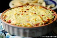 Warm Stacked Black Bean Fiesta