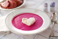 Romantic Valentine Bisque with Creamy Polenta by Georgia Pellegrini