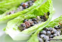 Zesty Black Bean Salad Boats