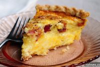 Velvety Brie and Crispy Bacon Quiche