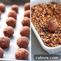 Decadent Chocolate Cheesecake Truffles 2 A simple but decadent Chocolate Cheesecake Truffles recipe that are perfect for any special occasion especially the holidays.