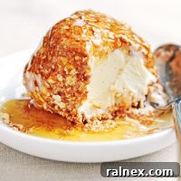 Unfried Fried Ice Cream Recipe shewearsmanyhats.com