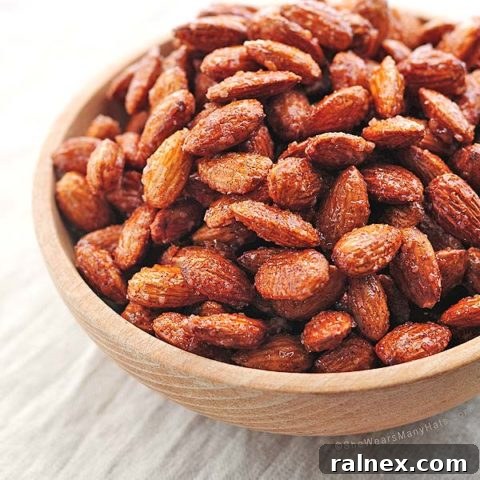 Irresistible Honey Cinnamon Candied Almonds
