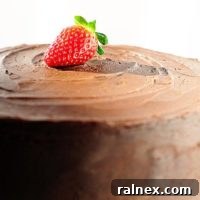 Dark Chocolate Covered Strawberry Cake Recipe