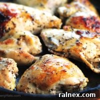 Quick and Easy Coconut Milk Baked Chicken Recipe | shewearsmanyhats.com
