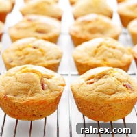 Ham Cheese Breakfast Muffins Recipe | shewearsmanyhats.com