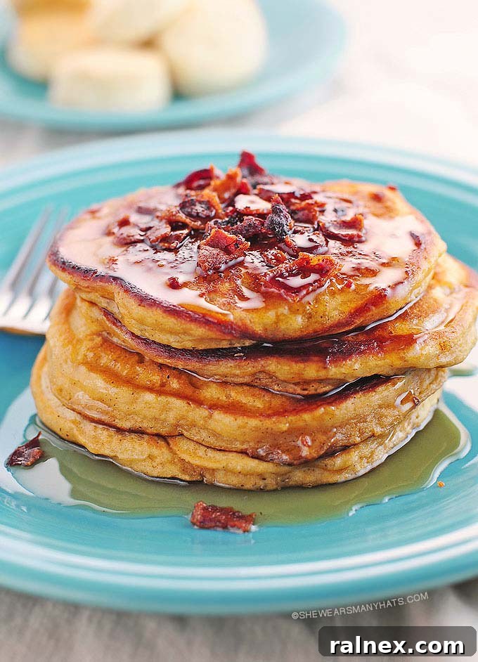 Fluffy Sweet Potato Pancakes 2 Delicious Fluffy Sweet Potato Pancake Recipe | shewearsmanyhats.com