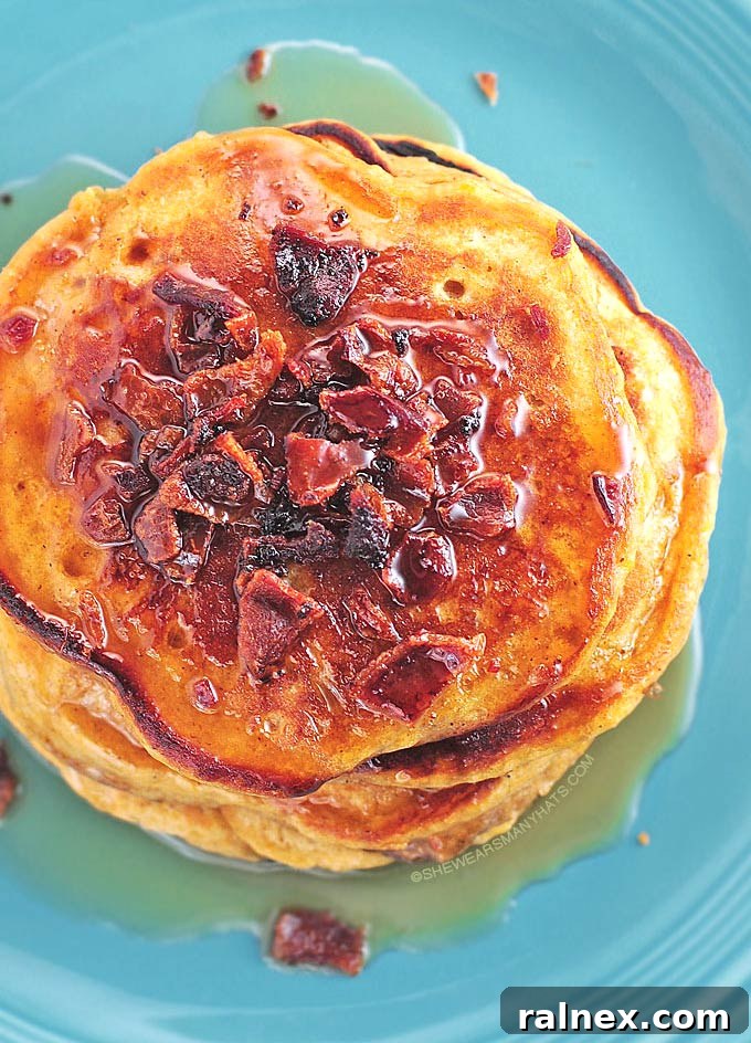 Fluffy Sweet Potato Pancakes 3 Ingredients for Sweet Potato Pancake Recipe | shewearsmanyhats.com