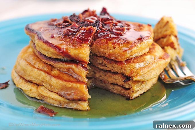 Fluffy Sweet Potato Pancakes 4 Ready-to-serve Sweet Potato Pancake Recipe | shewearsmanyhats.com