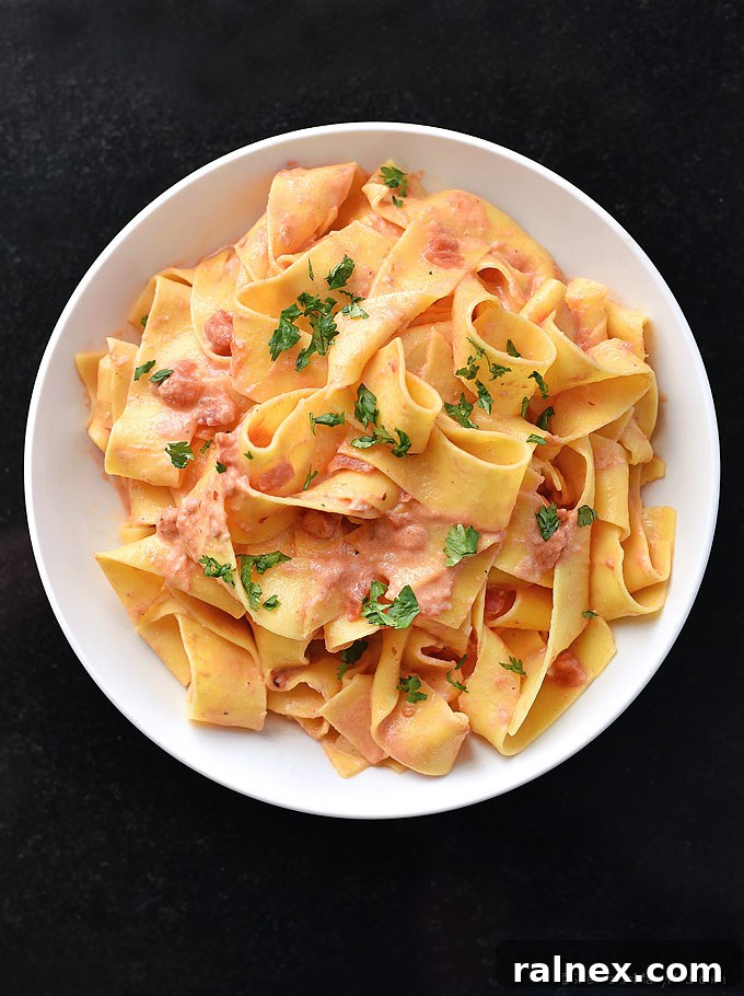 Delicious Pasta with Vodka Sauce