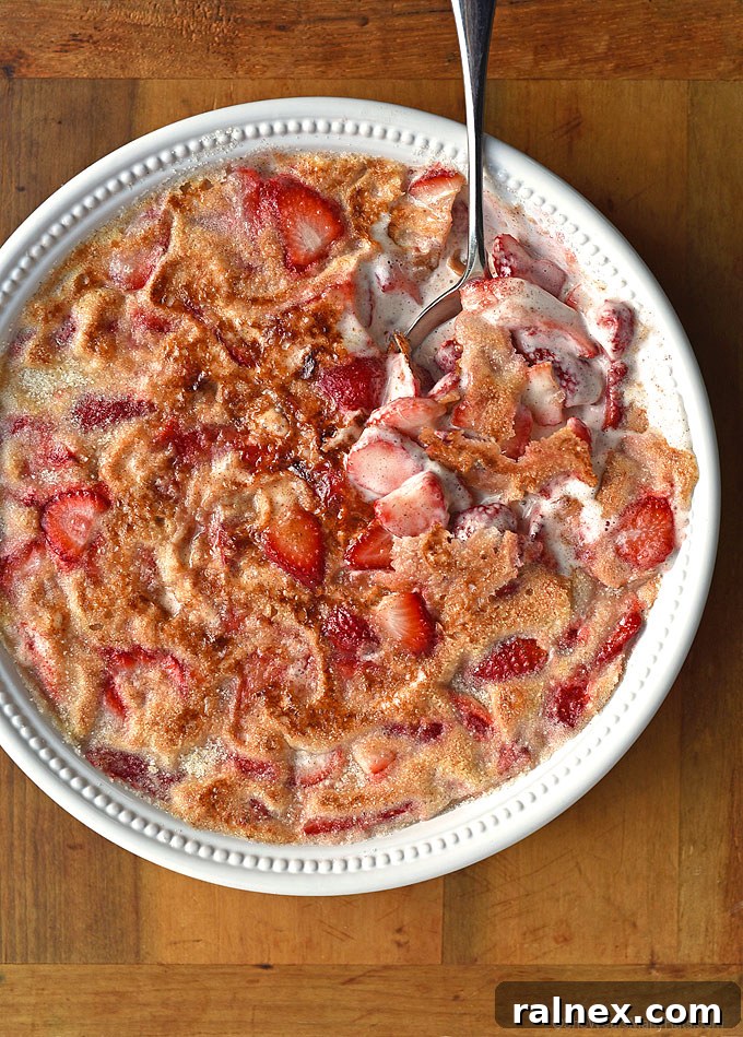 Brûléed Strawberries and Cream - A perfect dessert for summer.