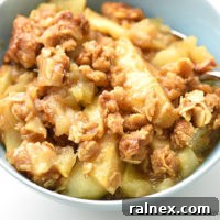 Homemade Apple Crisp Recipe shewearsmanyhats.com