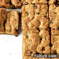 Brown Butter Pecan Chocolate Chip Cookie Bars Recipe