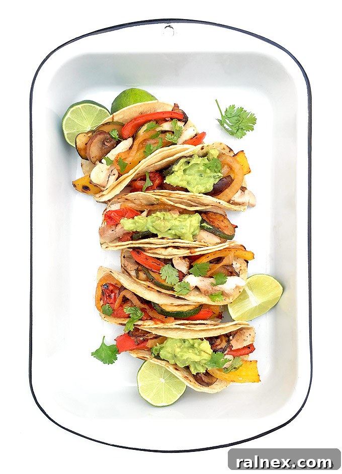 Grilled Chicken Fajitas with Colorful Vegetables
