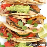 Easy Grilled Chicken Fajitas Recipe with Vegetables