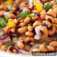 Blackeye Pea Salad Recipe | shewearsmanyhats.com