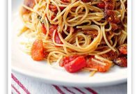 Smoky Tomato Bacon Pasta