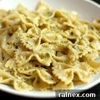 Creamy Pesto Pasta Dish